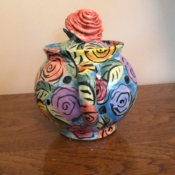 Mary Rose Young Teapot And Three Tea Cups - Picture 4 of 14